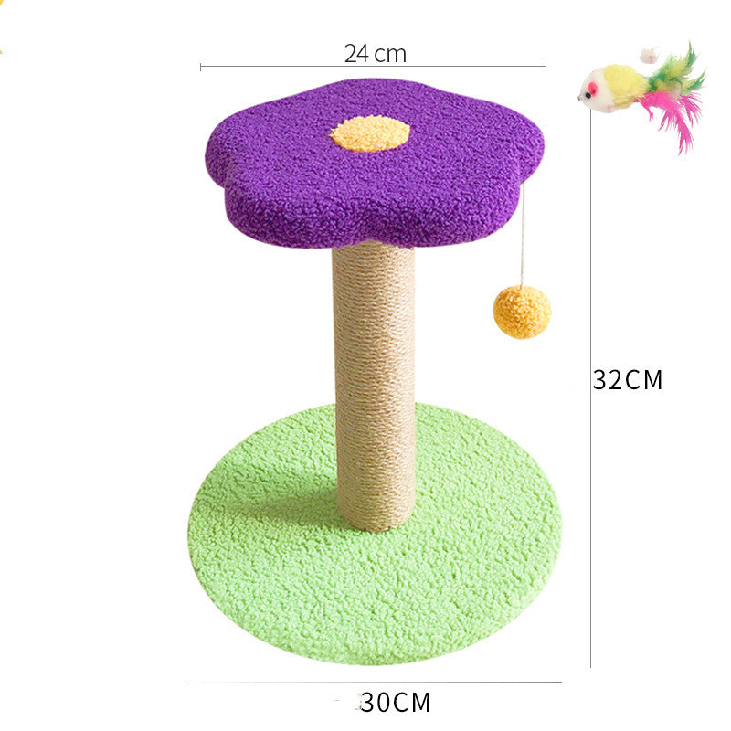 Cat Scratcher with Sisal Winding and Hemp Surface-6
