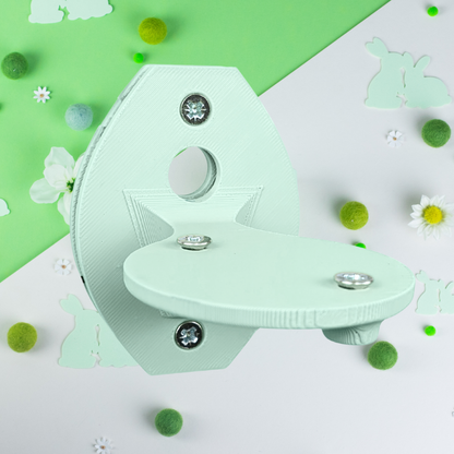 Tapo Camera Cage Mount for Guinea Pigs & Small Pets – Pastel Green | Made in Britain-3